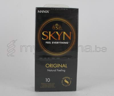 MANIX SKYN ORIGINAL 10 condooms              (medisch hulpmiddel)
