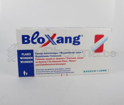 BLOXANG SPONS 4,0 X 1,0 X 1,0CM 5                  (medisch hulpmiddel)