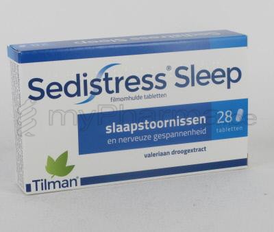 SEDISTRESS SLEEP 500 MG 28 TABL          (geneesmiddel)