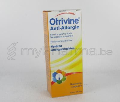OTRIVINE ANTI ALLERGIE SPRAY 60 DOSES              (geneesmiddel)
