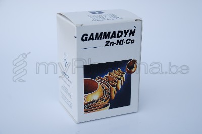 GAMMADYN UNDA ZN-NI-CO 30 AMP 2ML (geneesmiddel)